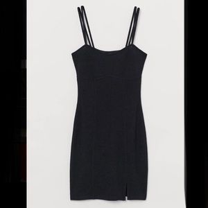 Black Bodycon Dress (WORN ONCE)